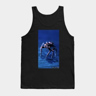 Blue Jumping Spider Tank Top